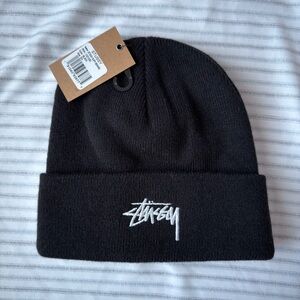 Stussy Charcoal Knit Beanie